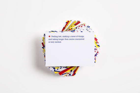 Confidence Prompt Cards - 60 prompt cards with ideas and questions to help us to find confidence and battle against timidity.